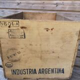 Wooden case armada vintage Manzanas