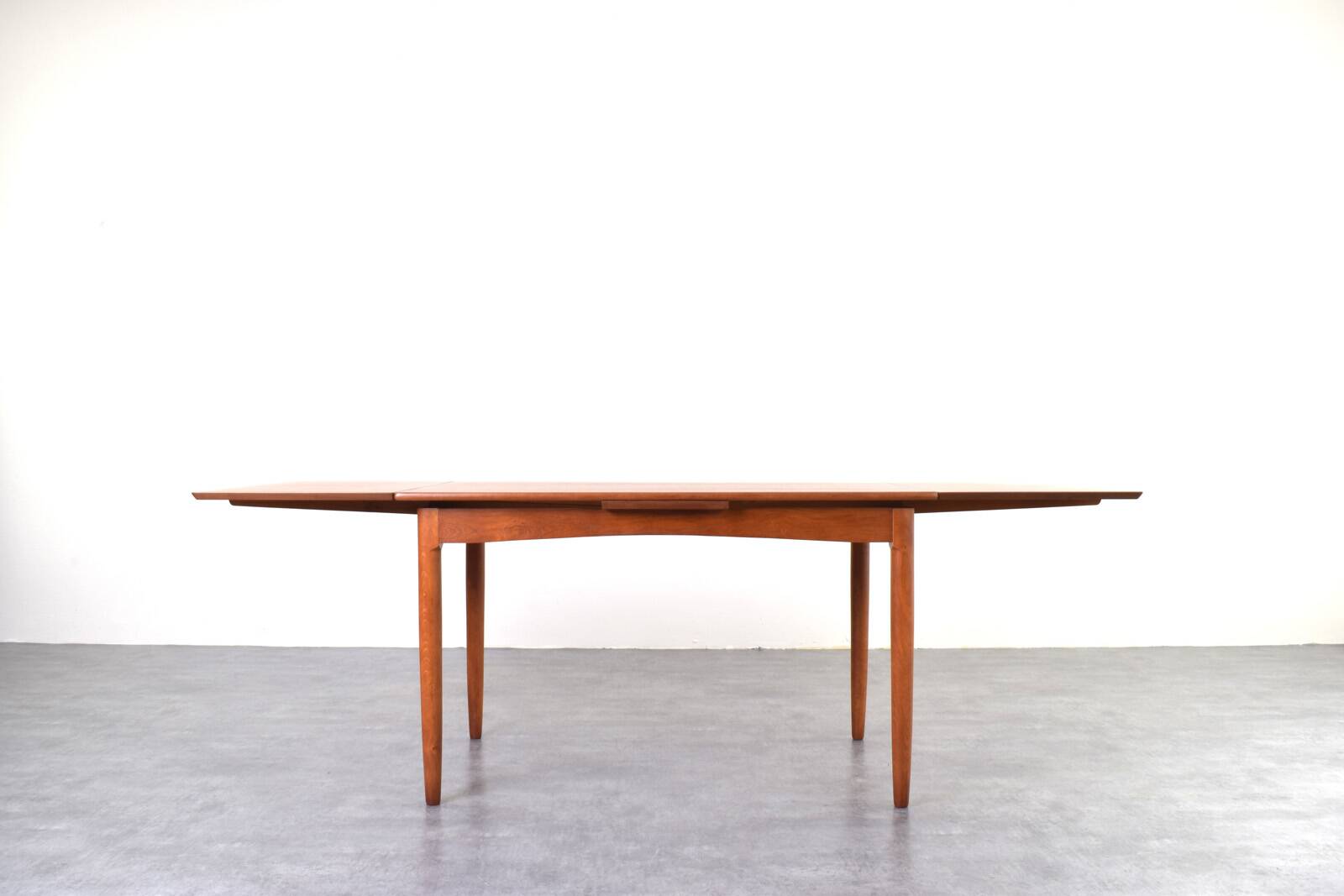 Mid-Century Danish Teak Extendable Dining Table, 1960s.