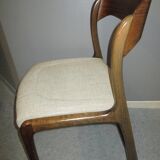 Suite 6 chairs sled Baumann 1970