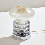 Table lamp with Murano glass lampshade