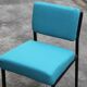 4 designer chairs, vintage 1962 (reupholstered) in the style of Pierre Guariche.
