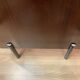 Commode palissandre et métal design 1950
