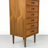 Commode danoise en teck de Fanø, années 1970