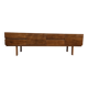 Vintage Scandinavian lowboard in teak – Minimalist sideboard from the 60s/70s.