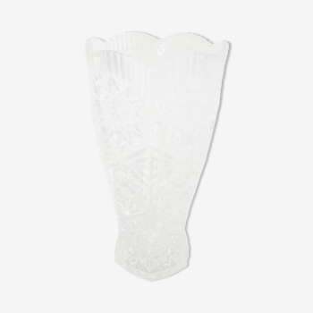 Vase en cristal vintage