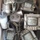 Lot de 4 suspensions industrielles XX°