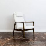 Mid-Century High Back Armchair by Edmund Homa, GFM, Poland, 1960s