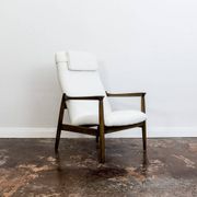 Mid-Century High Back Armchair by Edmund Homa, GFM, Poland, 1960s