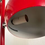 Red floor lamp