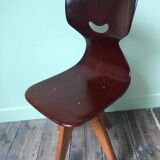 Chaises vintage Smile de Adam Stegner, sièges anciens design