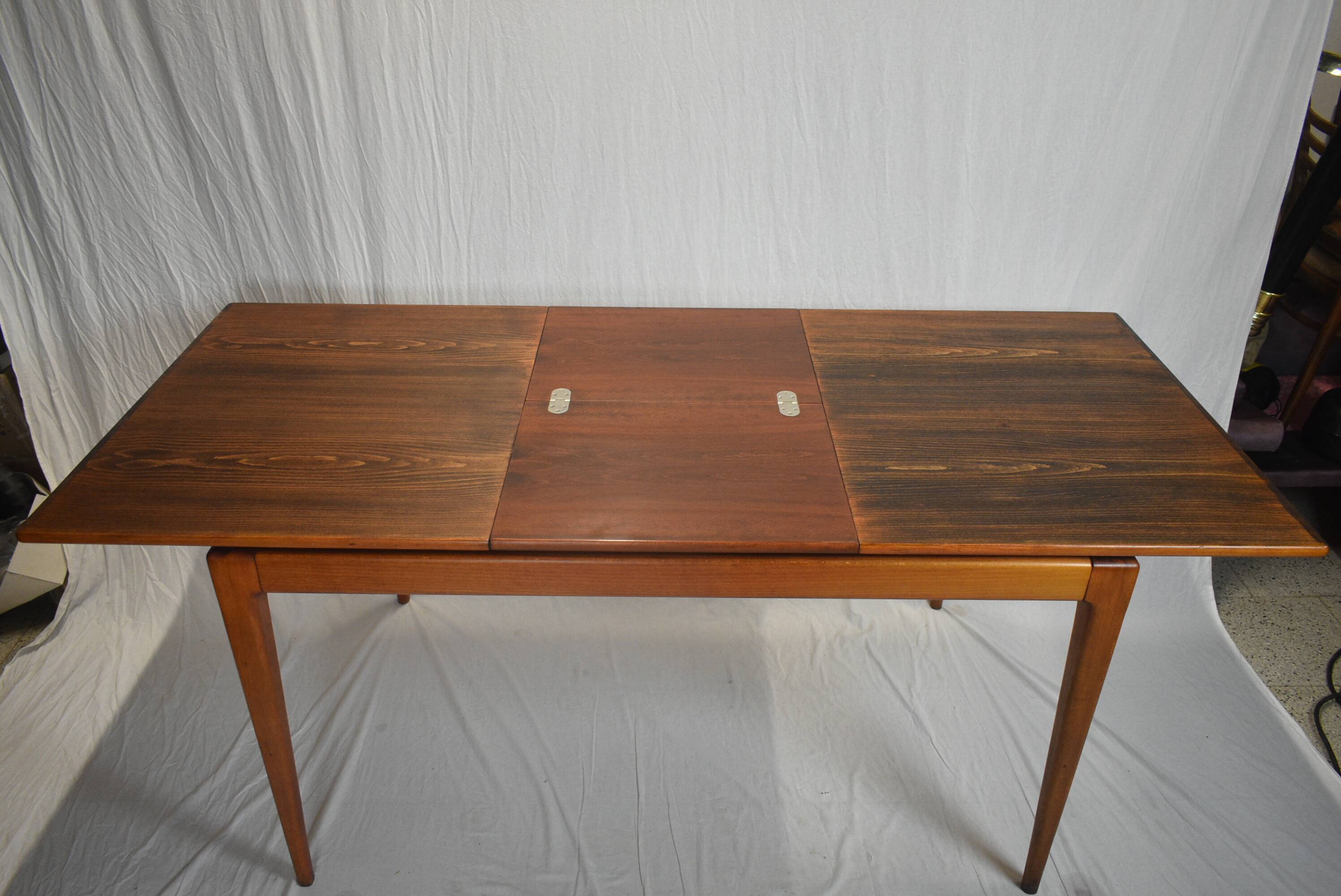 Midcentury Dining Table by Dřevotvar, 1970s