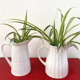 Pichet graphique / Vase en porcelaine