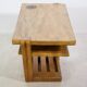 Mid-Century Elmwood Coffee Table in Solid Wood, Germany, 1960s