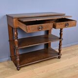 Oak sideboard, Louis-Philippe style – Late 19th century