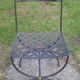 Serie de 6 chaises en acier