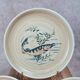 Set of 5 vintage Granville plates, fish design.