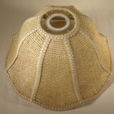 Lampshade for suspension in raffia 70s