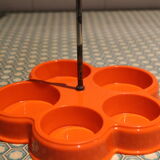 Set de table poivre sel  orange 70