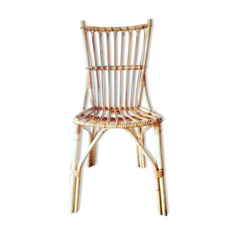 Rattan chair from the 1950s