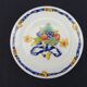 Bernardaud in Limoges, pair of bread plates with Borghese decoration