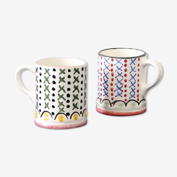 Lot de 2 tasses « grant & bell »