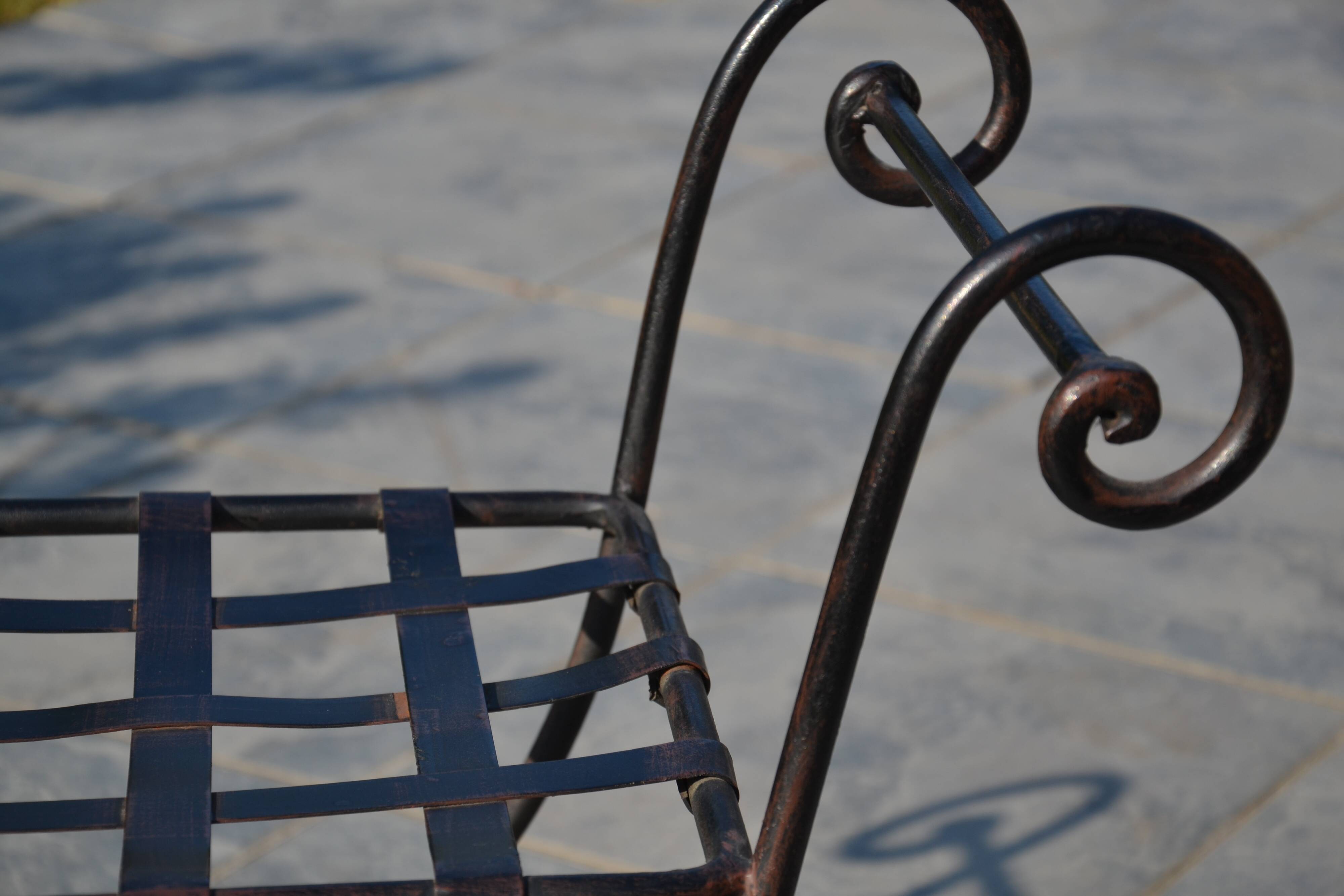 Stool/Seat "Curule" Neo-Classical Empire style