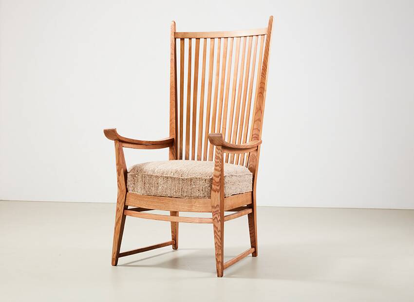 Bas van Pelt 'Throne' Armchair for My Home Netherlands 1938