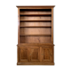 Napoleon III showcase in solid walnut around 1920-1930