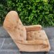 Large padded toad armchair