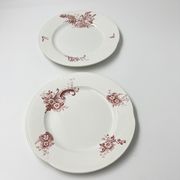 Lot de deux assiettes Royal impérial Nimy