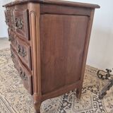 Louis XV style chest of drawers in cherry wood