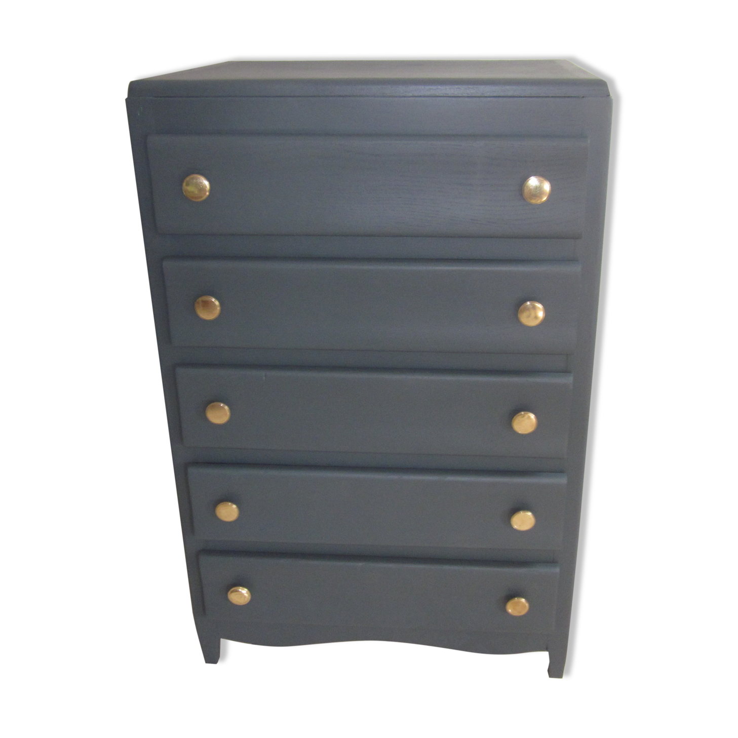anthracite grey vintage dresser
