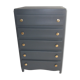 anthracite grey vintage dresser