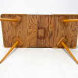 Opaxite glass coffee table, 1960´s, Czechoslovakia