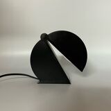 Pair of Disco lamps by Mario Bertorelle JMRDM Italy 70s Black mid century modern
