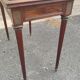 Game table in pommeled Cuban mahogany and bronze, Napoleon III period, circa 1870