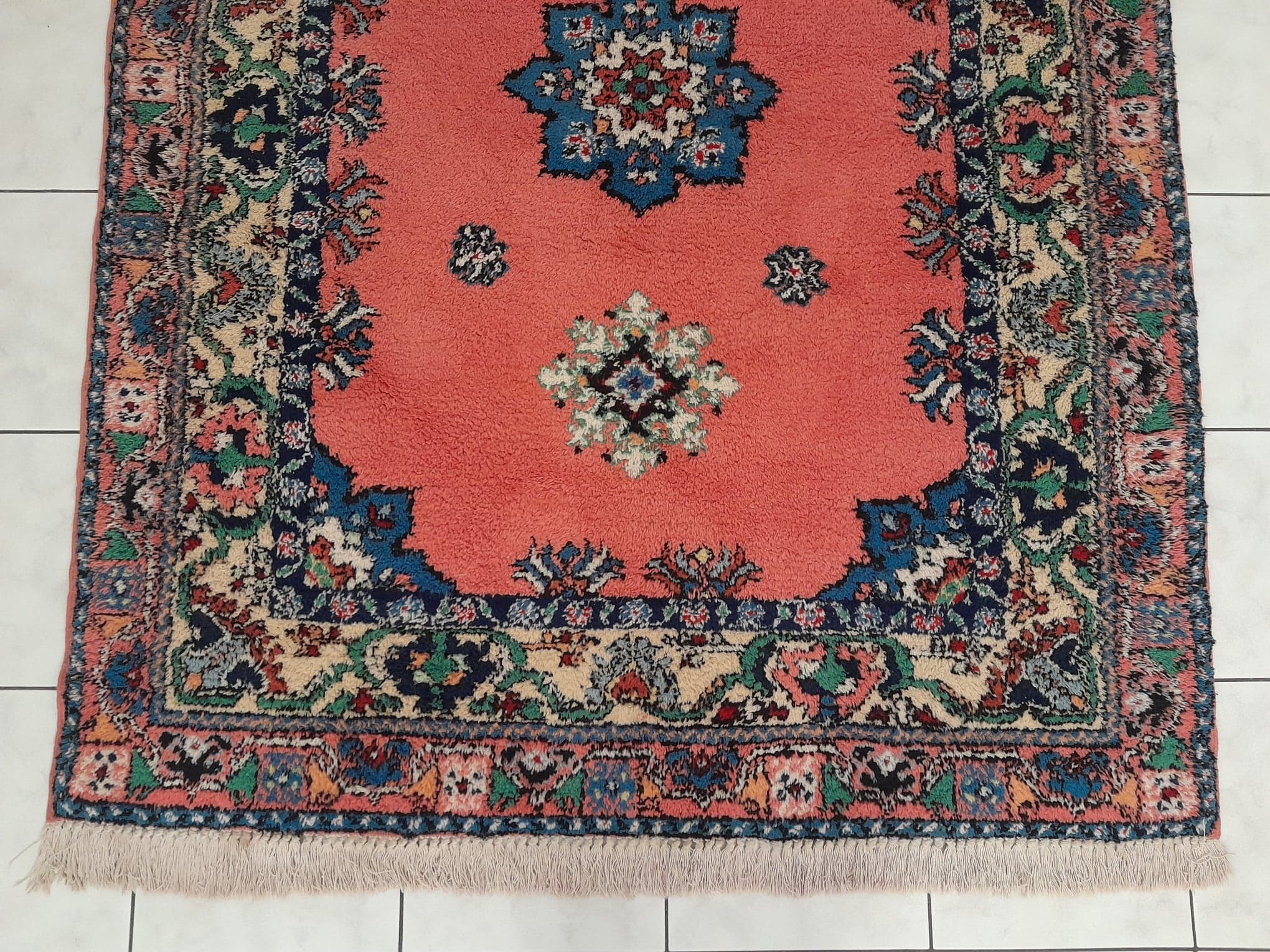Berber rug Rabat handmade 200x151cm