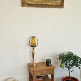 Table d'appoint chêne années 40