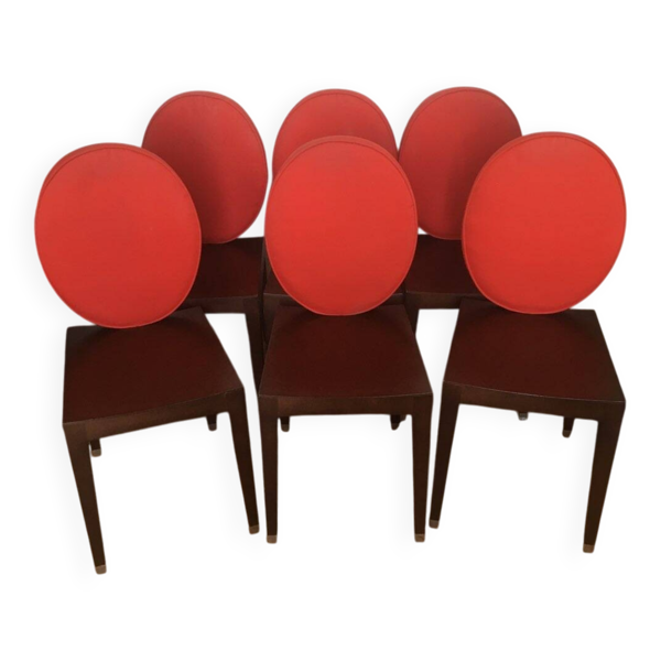 6 chaises « Valentine » – Jean-Charles de Castelbajac  Ligne Roset
