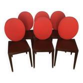 6 chaises « Valentine » – Jean-Charles de Castelbajac  Ligne Roset