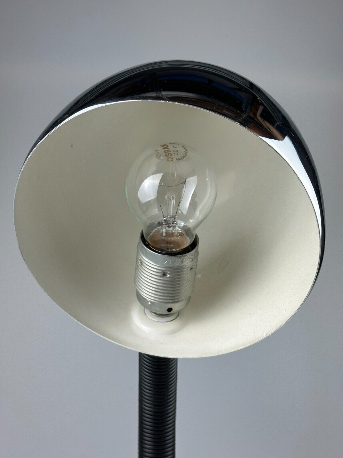 60s 70s table lamp Egon Hillebrand spherical lamp Space Age metal design