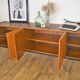 Scandinavian teak and metal sideboard