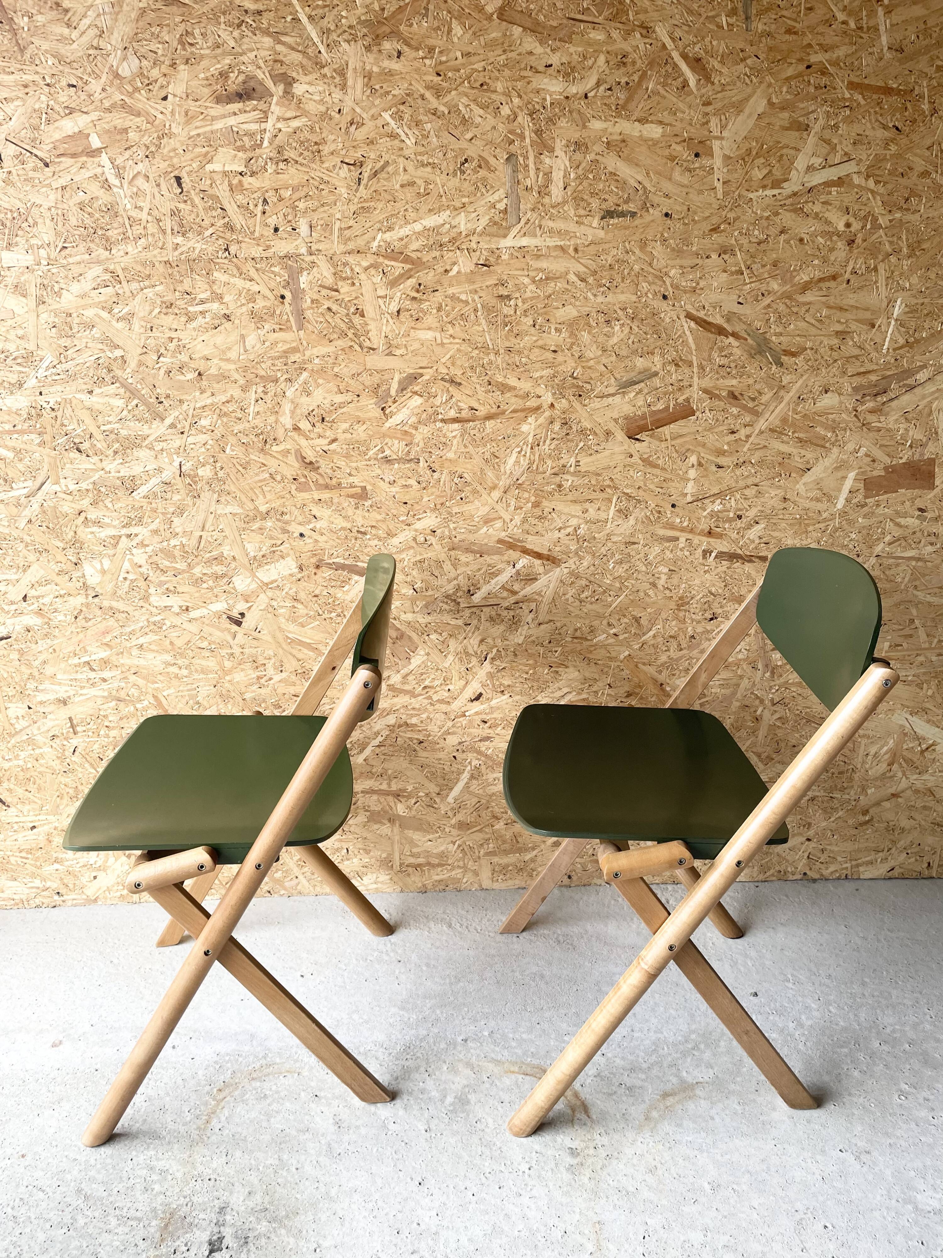 Jean-claude duboys folding chairs from the 80s