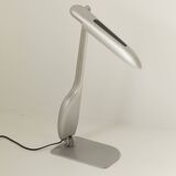 Post-modern gray lamp design Philippe Michel vintage Circa 1980