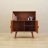 Teak bookcase, Danish design, 1970s, production: Denka