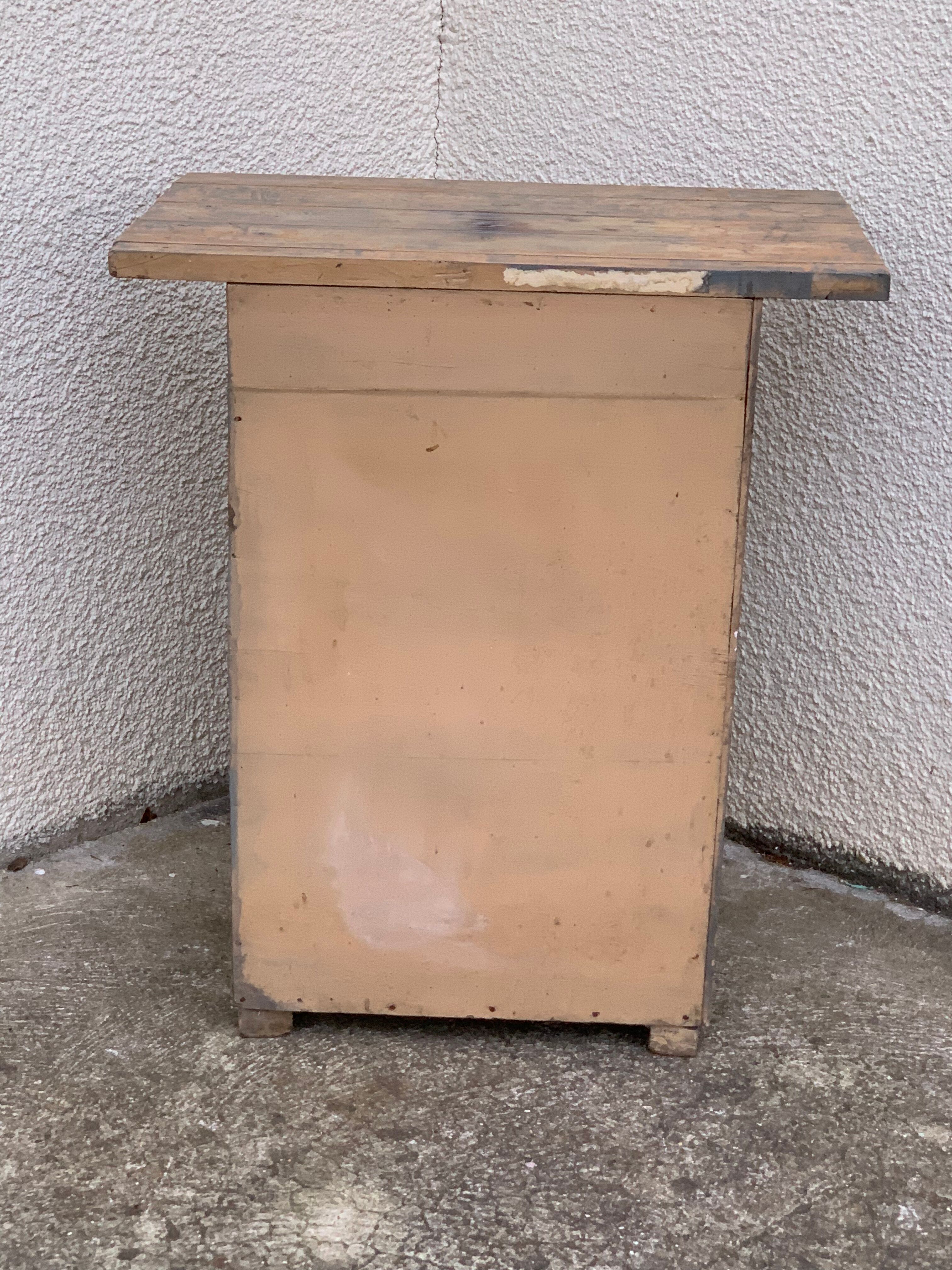 Parisian workshop buffet with patina 1940