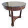 Mahogany gueridon with a marble top