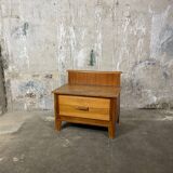 Banc coffre en bois massif
