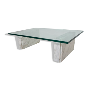 Table basse en marbre - carrare