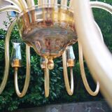 De majo murano sixteen arm chandelier 1950/60